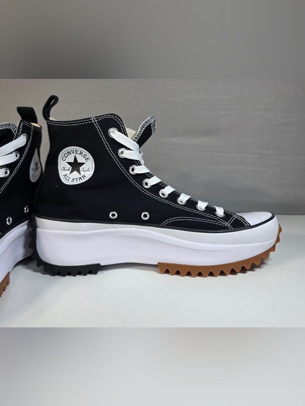 CONVERSE Run Star Hike Platform Canvas Unisex M 10 W 11.5